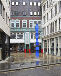 Jürgen Partenheimer, World Axis, 1997/2014 (London, Sculpture in the city)